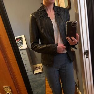 Genuine leather jacket